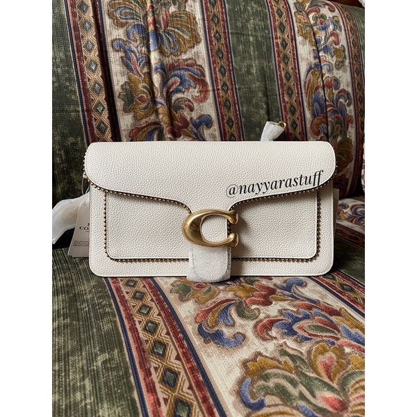 Coach Tabby 26 Shoulder Bag in Beadchain Chalk (pelunasan)
