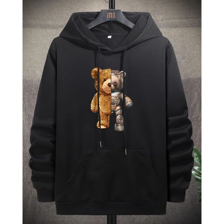 MW- Hoodie Sweater ROBOTIC bisa untuk jaket pria/wanita