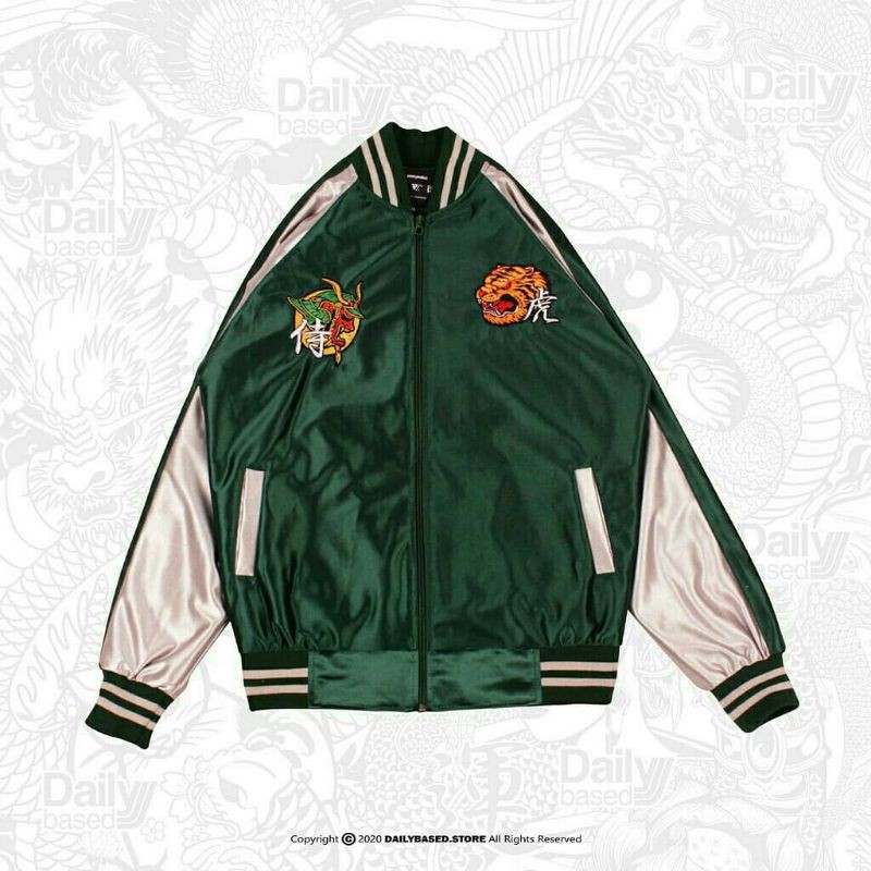 Jaket Sukajan Green