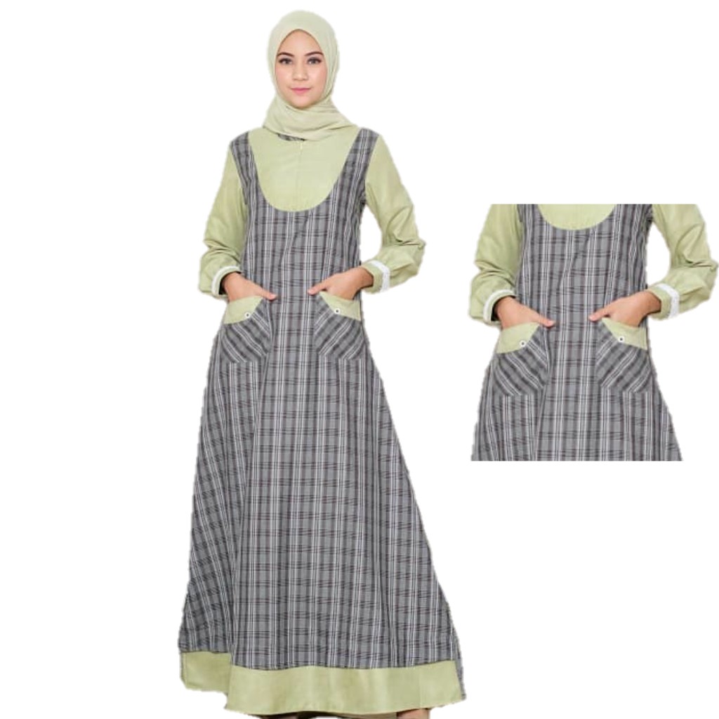 GAMIS TERBARU DRESS MUSLIM | GAMIS DINARIA LUBI | GAMIS SYARI PREMIUM