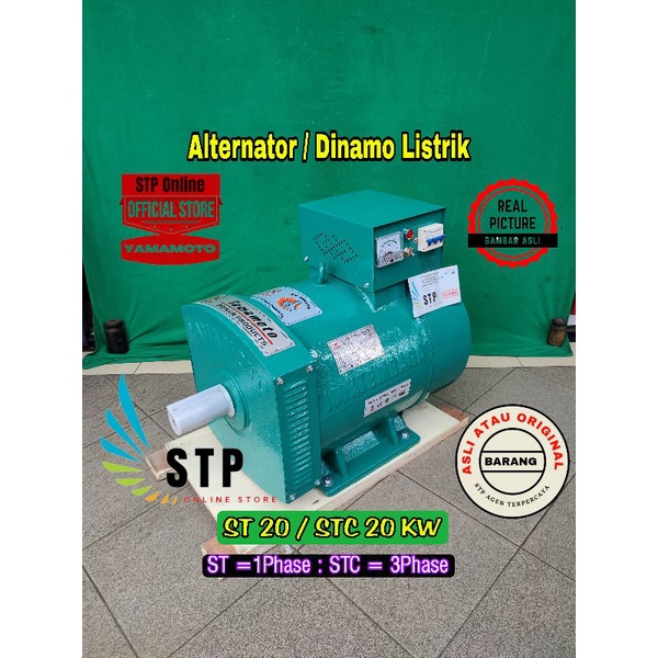 ALTERNATOR ATAU DINAMO LISTRIK ST20 STC20 YAMAMOTO
