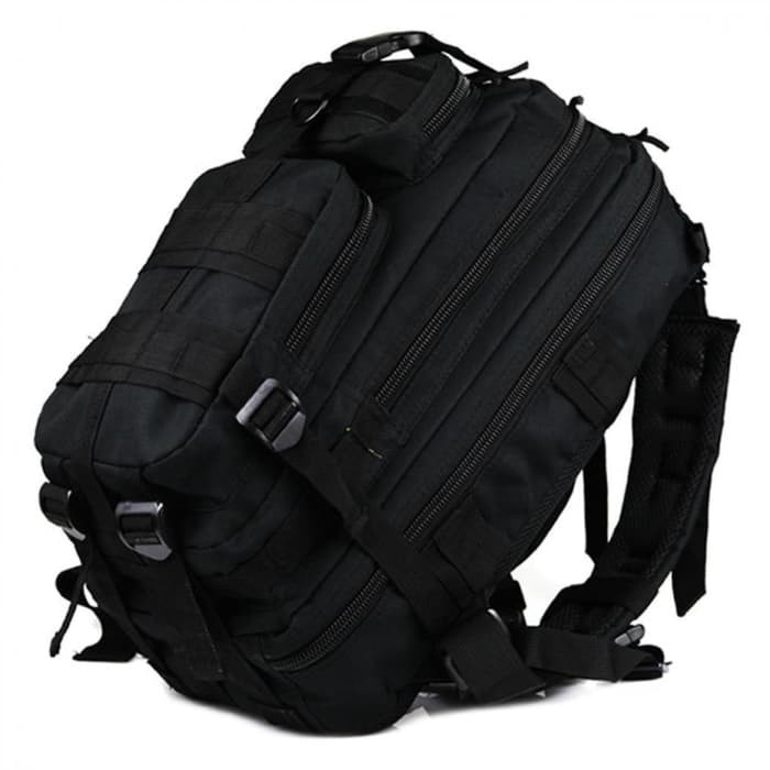 Tas Ransel Army 24L / Tas laptop Serbaguna Pria wanita Original - Hitam