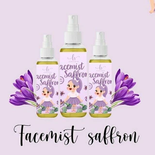 Facemist saffron flapyskin