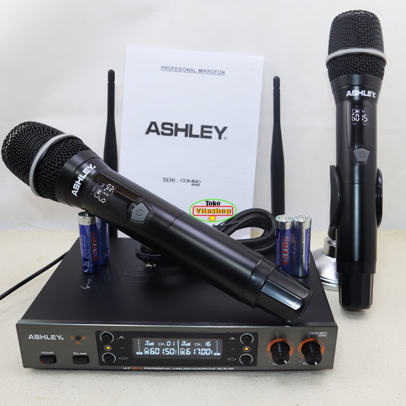 MIC WIRELESS ASHLEY COMBO SERIES MIKROFON WERLES MIK MIKROPON WIRLES