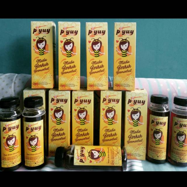 

Piyuy honey. Original. Madu hutan. Distributor Resmi