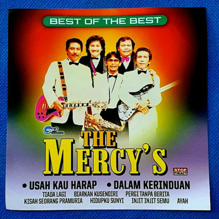 Mp3 Dvd Musik Audio Lagu The Mercys Full Album The Best Shopee Indonesia
