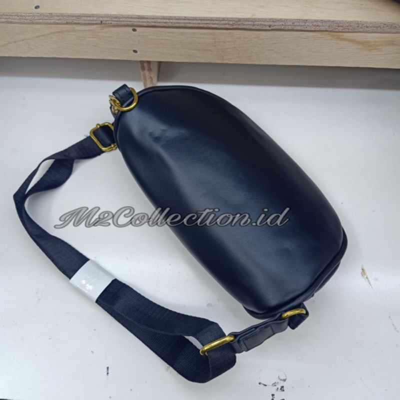 Waistbag Coach Mini Full Black Belt Bag Import