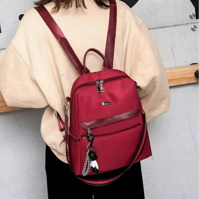 BiSA BAYAR DI TEMPAT / Tas JOUVASSA 2in1 /Tas Ransel Backpack Fashion Stylish Korea