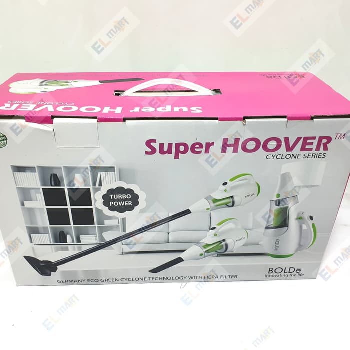 Bolde Vacuum Cleaner Super Hoover Cyclone Vakum Alat Penyedot Debu