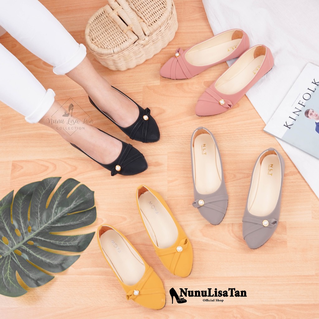 NunuLisaTan Flat Shoes Wanita FLAWLESS