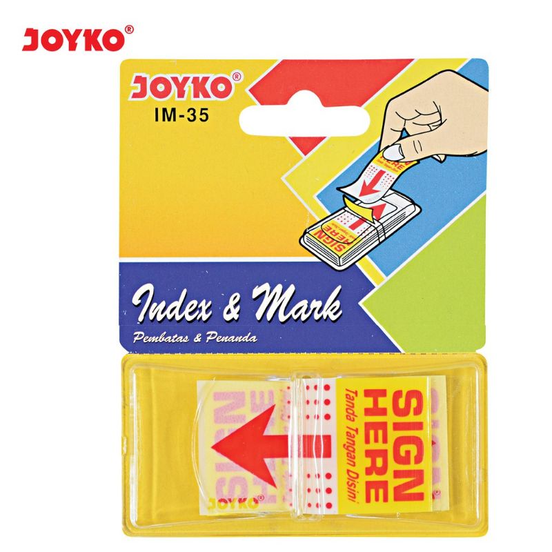 

Index & Mark / Pembatas / Penanda Joyko Im-35 / Sign Here