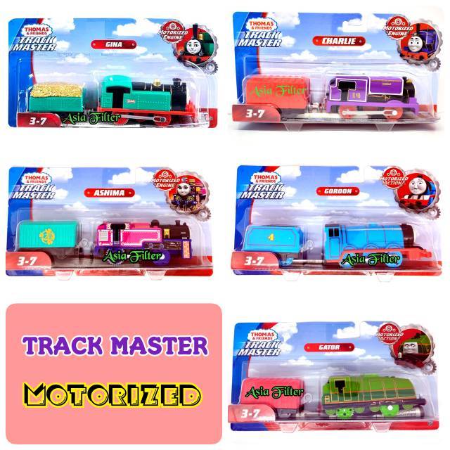 THOMAS MOTORIZED TRACK MASTER Thomas and Friends Gordon Charlie Gina Ashima Gator