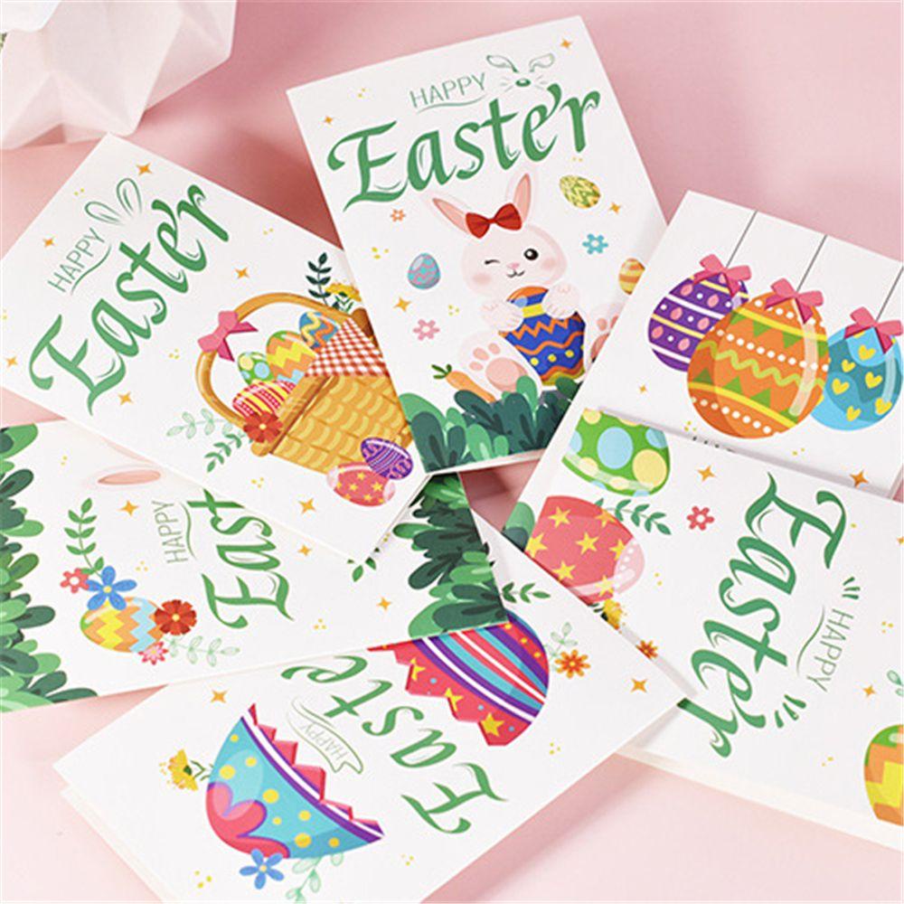 Solighter Easter Cards Kit 24pack Perlengkapan Paskah Spring Note Card Dengan Amplop