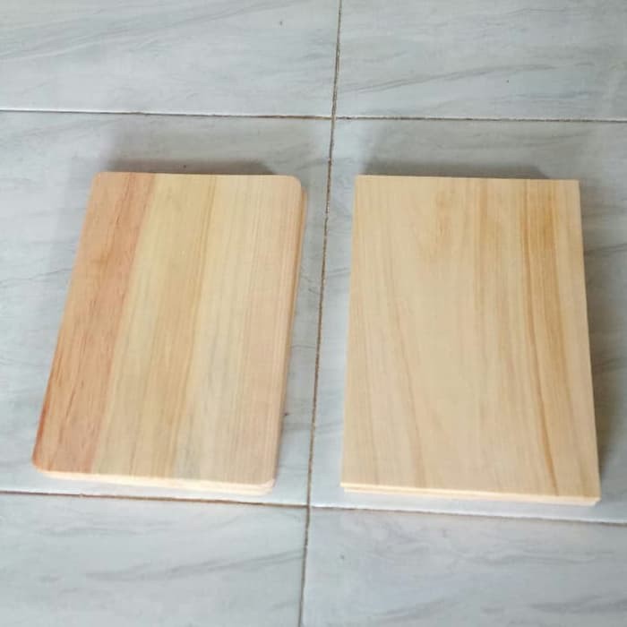 Talenan Kayu Kotak 30 x 21 / Bahan Decoupage / Bahan Talenan Lukis / Talenan Kayu KAYU UTUH