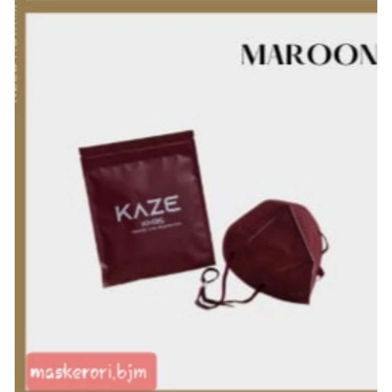 kaze mask maroon