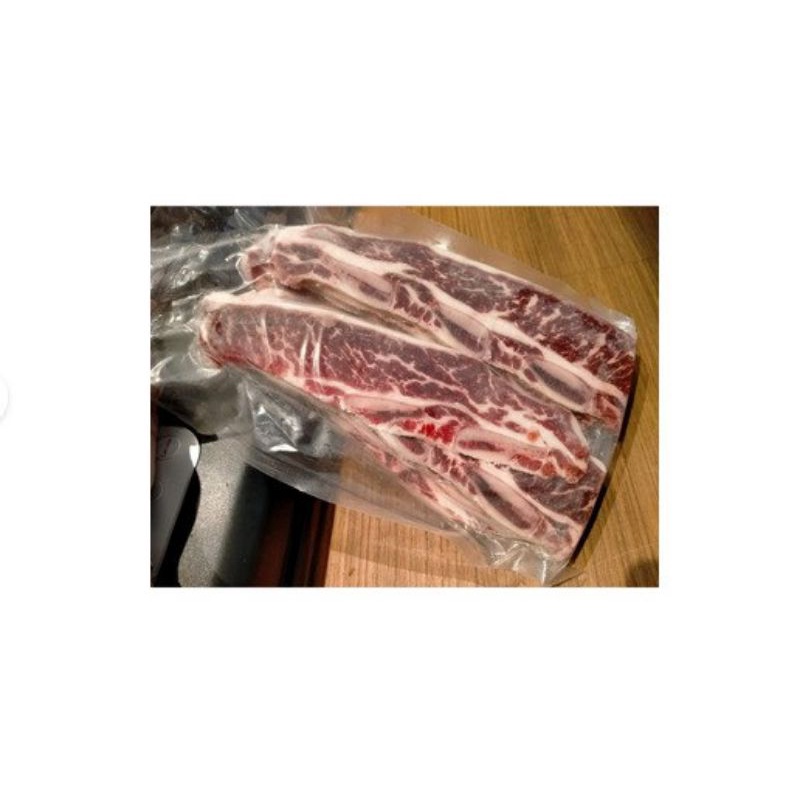 

US Chuck Short Rib Bone Less Prime Cut Karubi 250 Gr