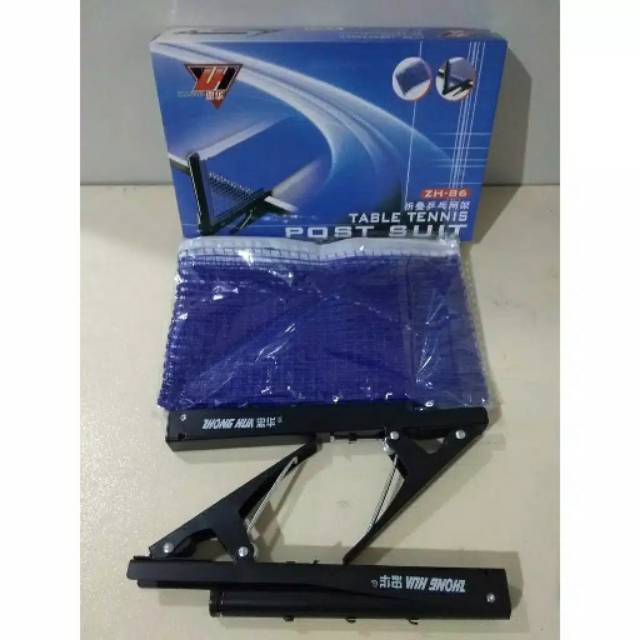 Net Pingpong Tenis Meja ZH-86 / Tiang dan Net Pingpong Tenis Meja