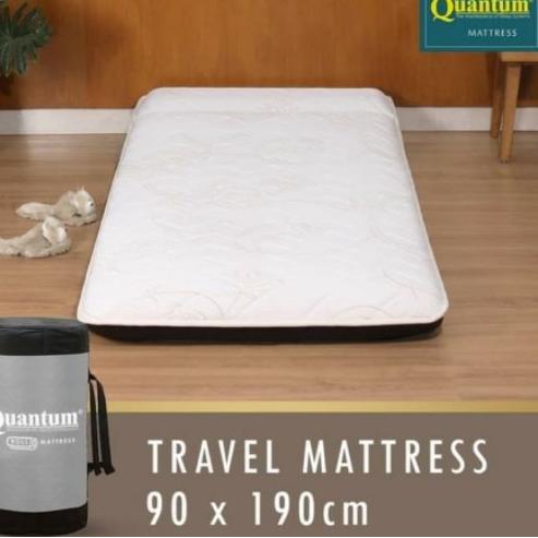 KASUR KASUR LIPAT TRAVEL BED KASUR GULUNG QUANTUM SPRING BED