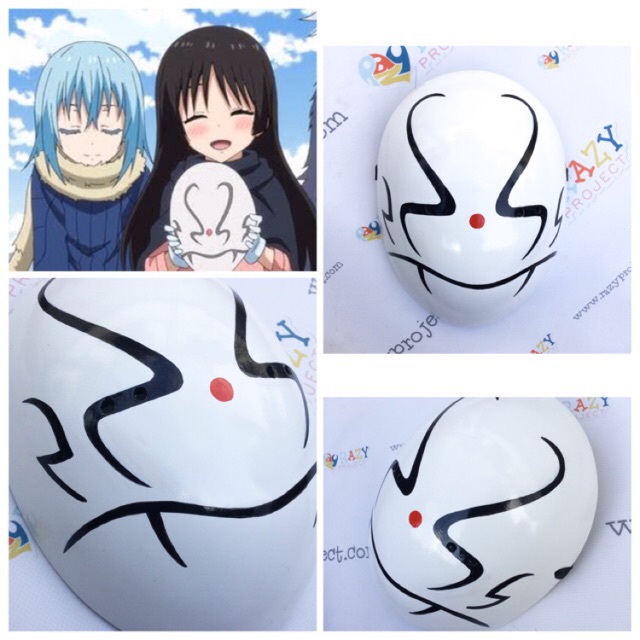 Jual Rimuru Tempest Tensei Shitara Slime Datta Ken Mask Topeng Kayu