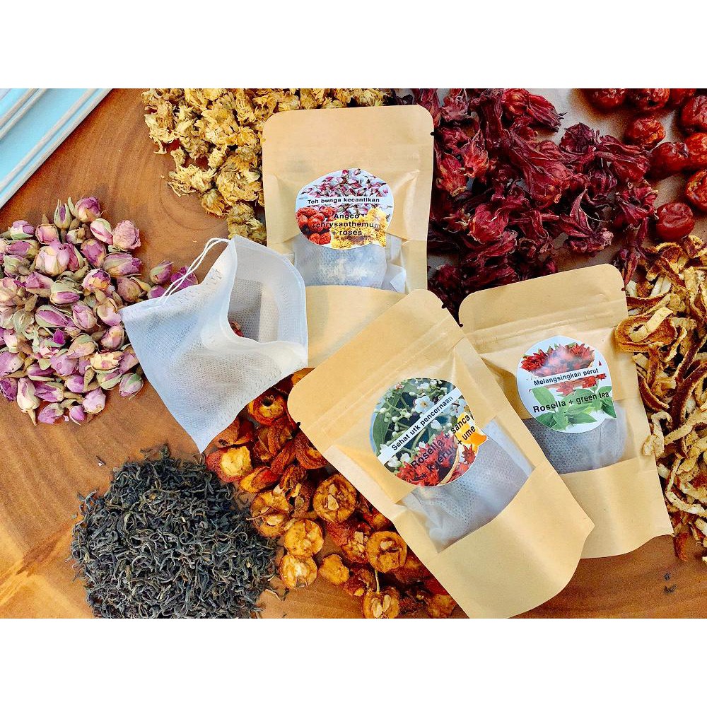 

Mix Bunga Teh Herbal Untuk Kecantikan - Melangsingkan Perut - Memperbaiki Pencernaan