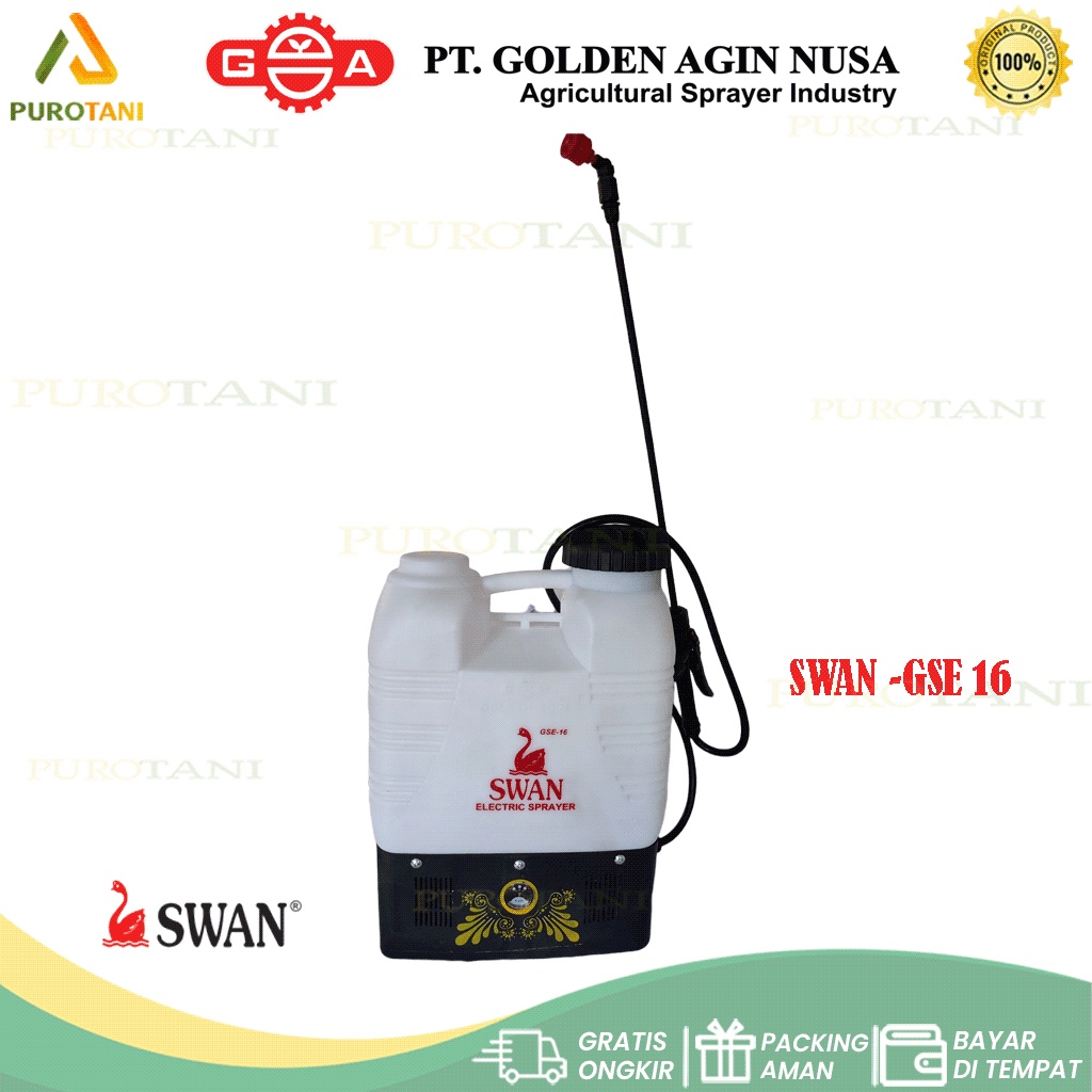 SWAN Sprayer Hand Sprayer Electric GSE-16 16L