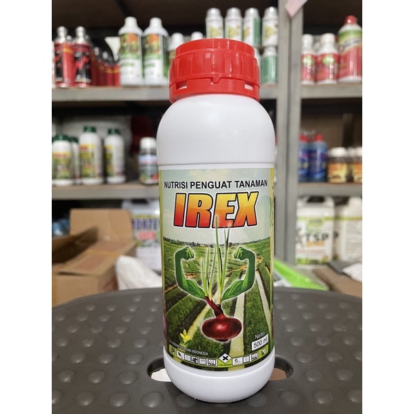 PENGUAT NUTRISI TANAMAN 500ML IREX NUTRISI TAHAN MOLER BAWANG MERAH KEMASAN BARU