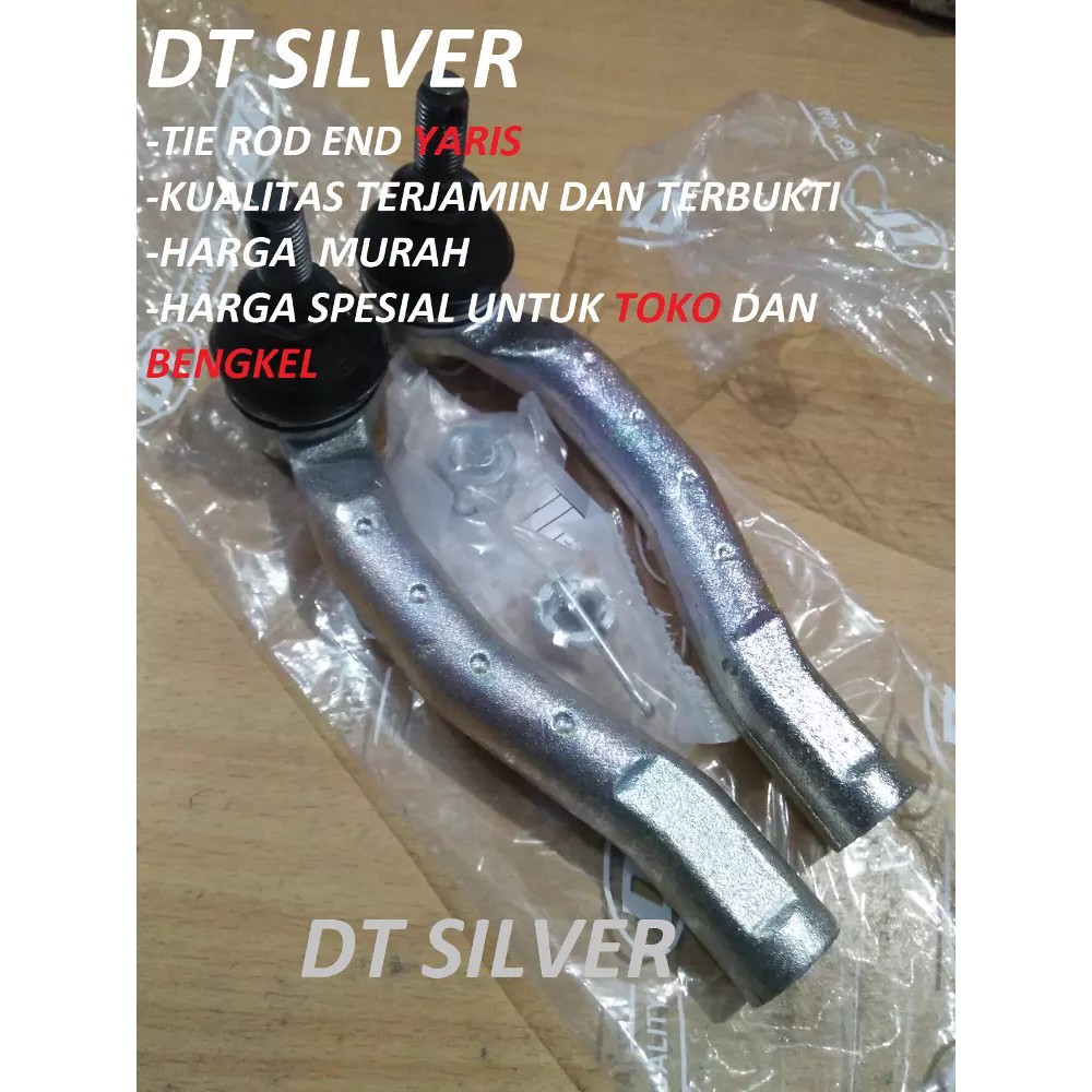 TIE ROD END YARIS ATAU TIE ROD PENDEK YARIS DT SILVER
