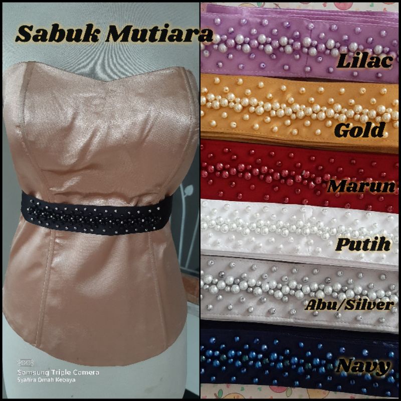 Sabuk Kebaya Mutiara