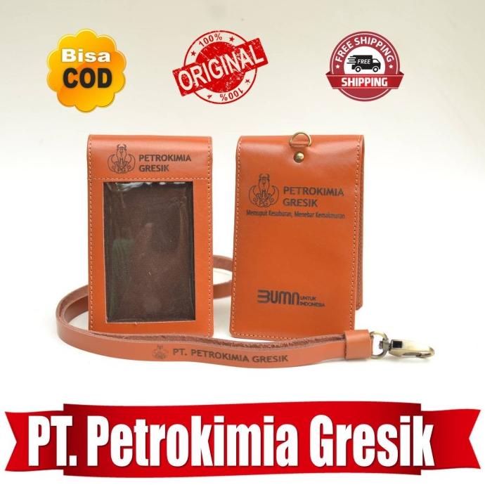 

Office & Stationery | Document Organizer | Id Card Holder Id Card Kulit Logo Pt Petrokimia Gresik Gratis Tali | Best Seller