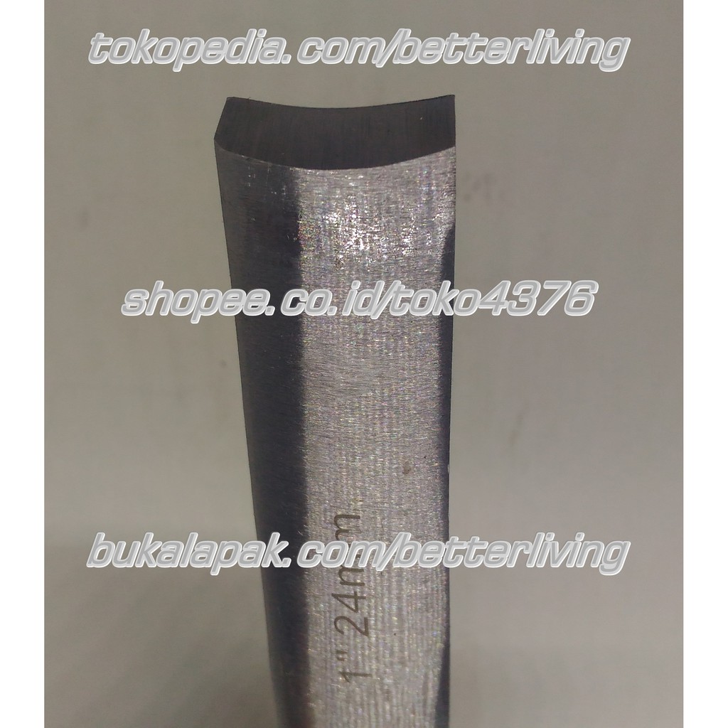 Pahat Kayu set 3pcs Setengah Bulat