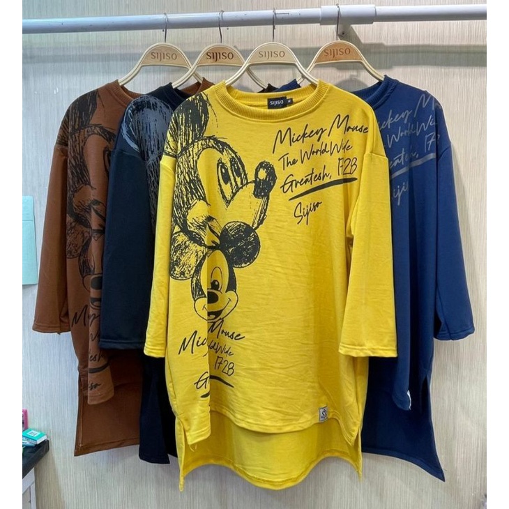 Sijiso | Atasan Kaos Viral Ori Sijiso edisi Mickey Mouse