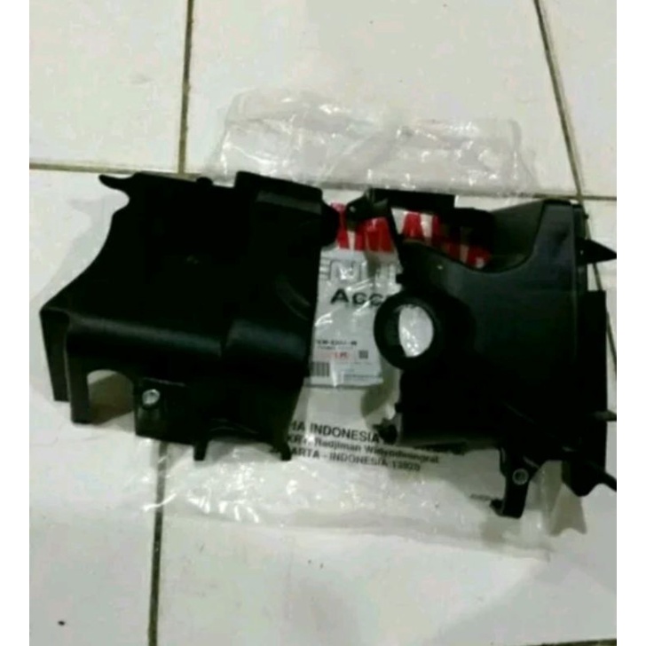 COVER TUTUP MESIN BLOK HEAD MIO SPORTY SMILE FINO KARBU MIO SOUL LAMA KARBU NOUVO ORIGINAL YGP