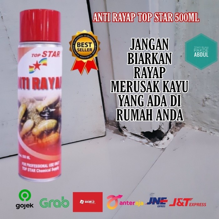 Spray  Obat Anti Rayap Semprot Top Star 500ml Pembasmi Rayap ampuh original