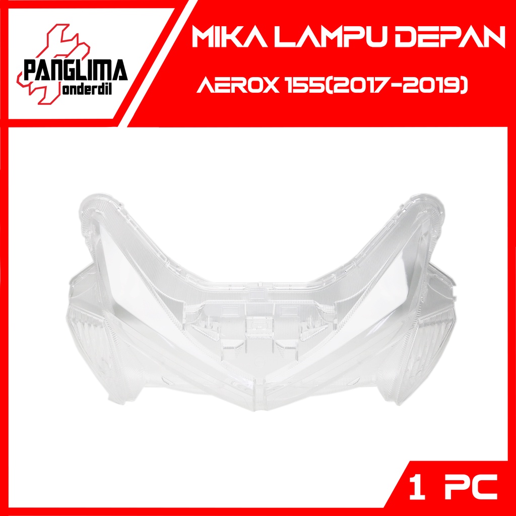 Mika Lampu Depan Aerox 155 2017-2019 Kaca Reflektor Headlamp-Head Lamp