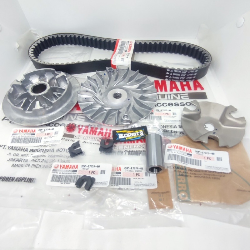 Paket Cvt Van belt  Rumah roller Set  Kipas roller Nmax N-max 2DP