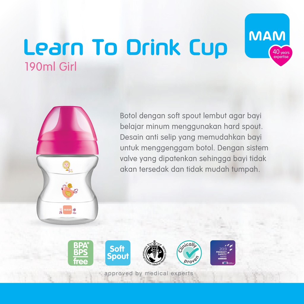 MAM LEARN TO DRINK CUP 190ML