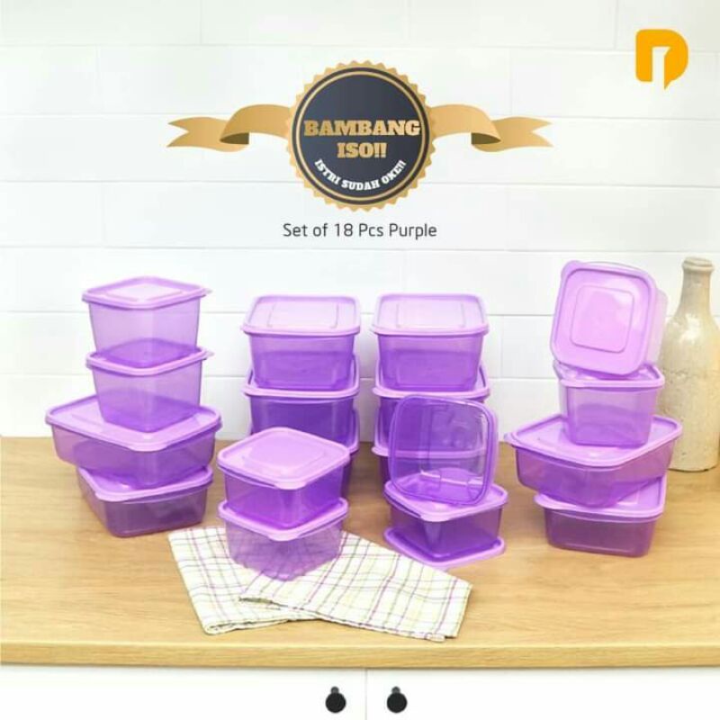 New Bambang ISO Istri Sudah Oke Set Of 18 Pcs Purple / Bambang ISO Dusdusan