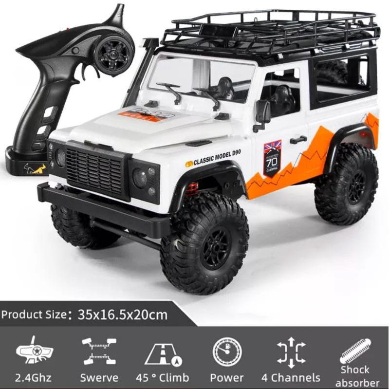 Mobil Remote Control Jeep MN99S Rock Crawler Jeep 4x4 RC MN 99 1:12 Classic Model D90 RTR