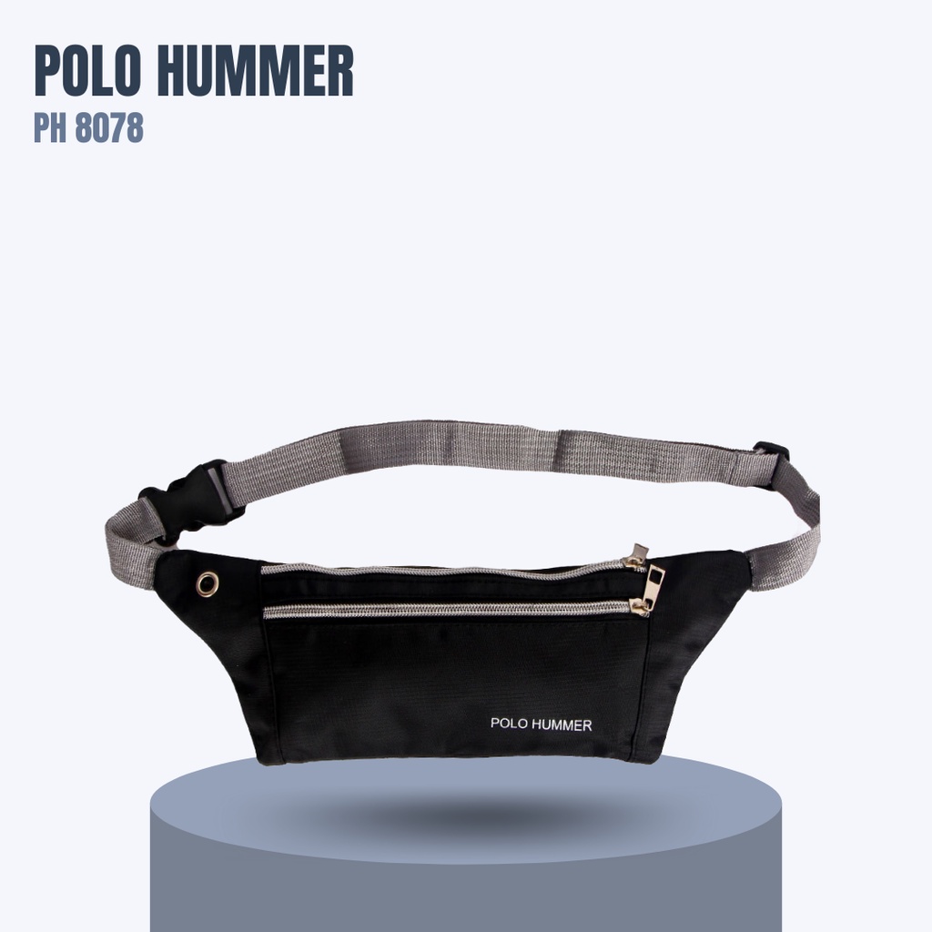 Tas Pinggang Olahraga POLO HUMMER - Untuk Lari dan Bersepeda