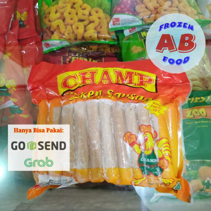 Jual Champ Chicken Sausage Kg Kg Gr Gram Susis Ayam Sosis