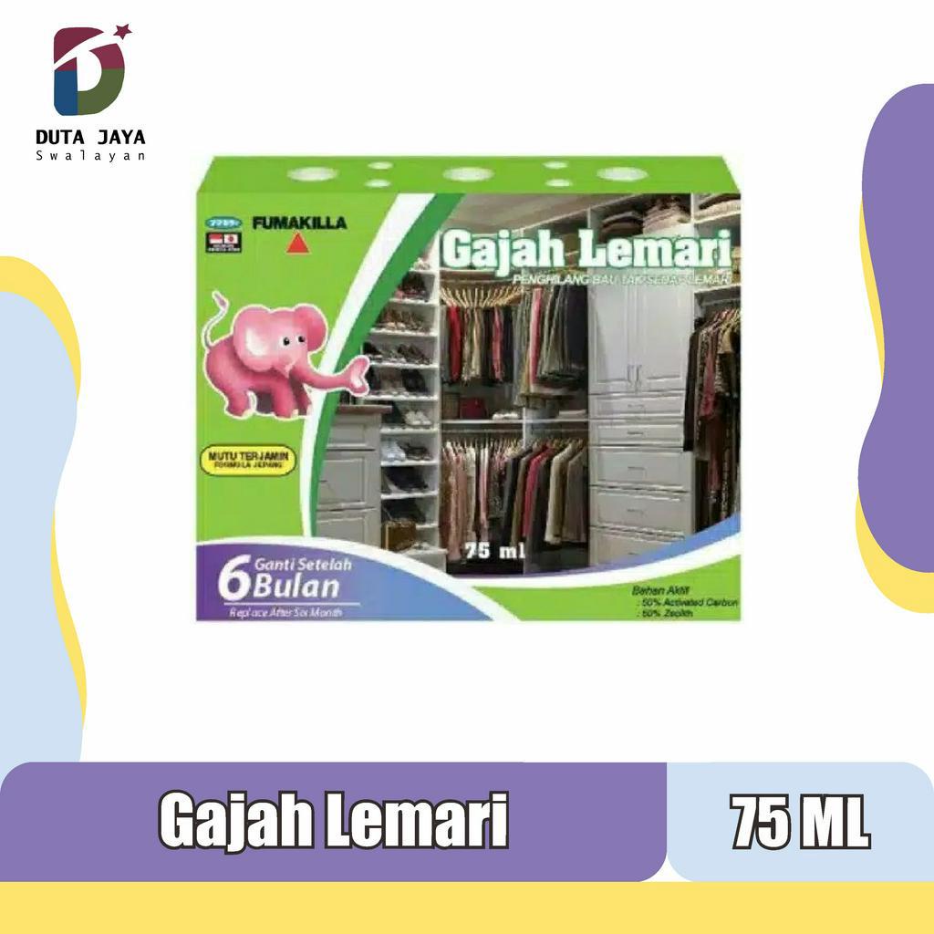 Gajah Lemari Anti Bau Penghilang Bau Tak Sedap Lemari Baju 75 ML