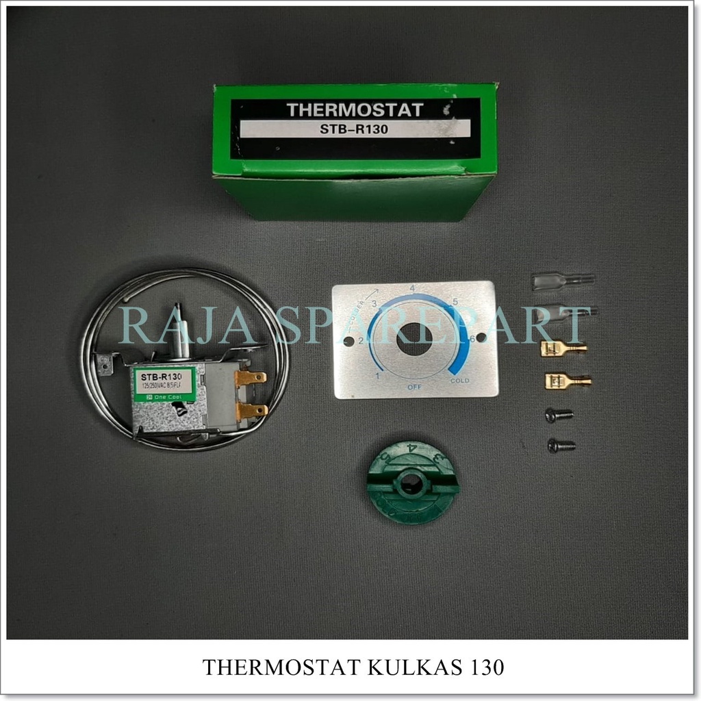 Thermostat Kulkas 130 (( -2,5°C ~ -24°C ( Tombol ))