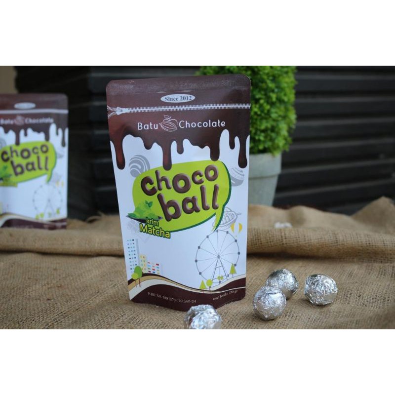 

CHOCOBALL MATCHA/COKELAT MATCHA LUMER/OLEH2 KHAS MALANG