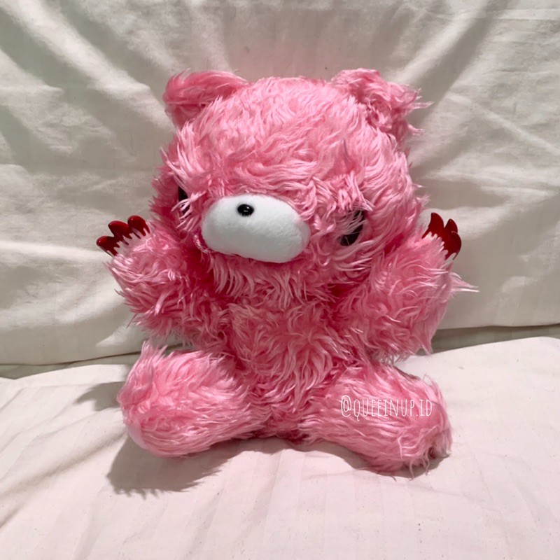 Boneka Pink Gloomy Chax Gp Anniversary Bulu Bad Hair Day Limited Edition Rare