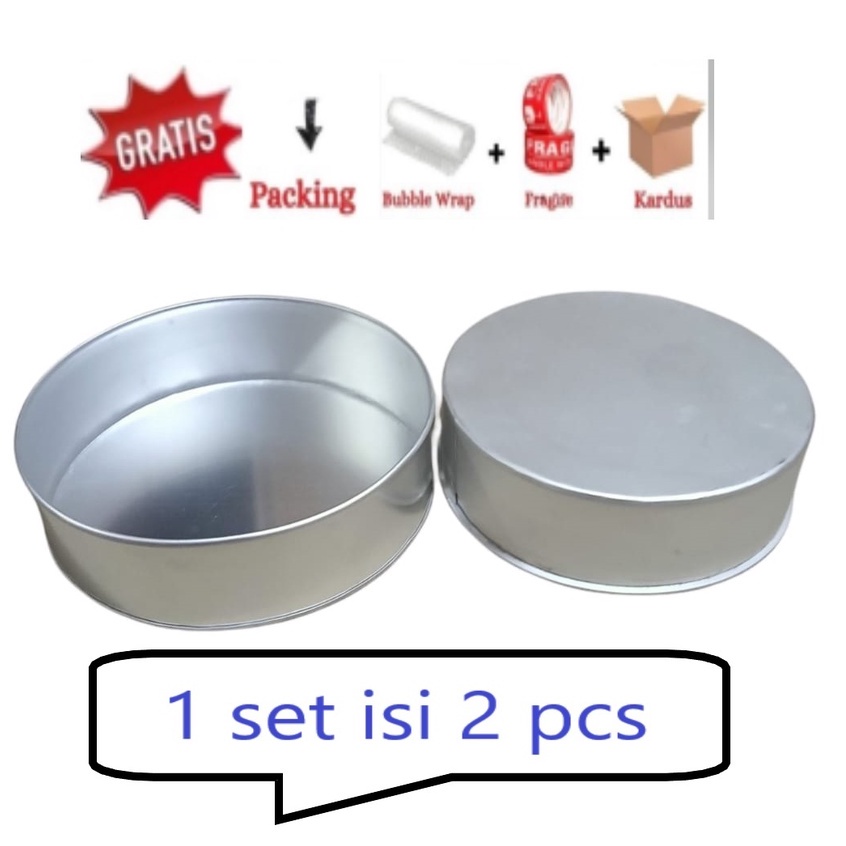 LOYANG BOLU / TULBAN BULAT POLOS ISI 2 PCS 1 SET