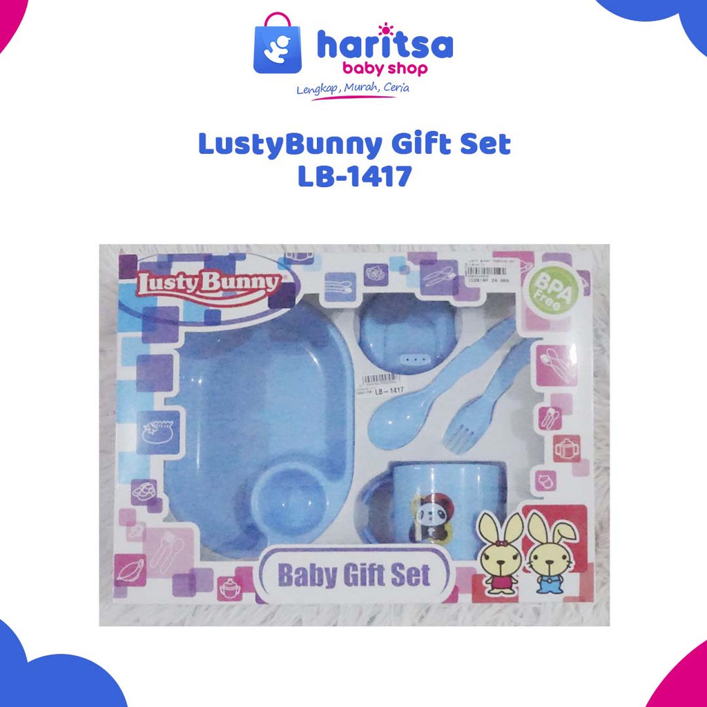 Lusty Bunny Feeding Set LB1417 Giftbox