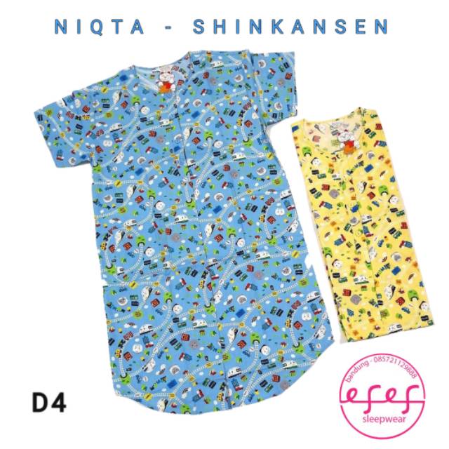 Daster NiQta Shinkansen dewasa uk. M /L