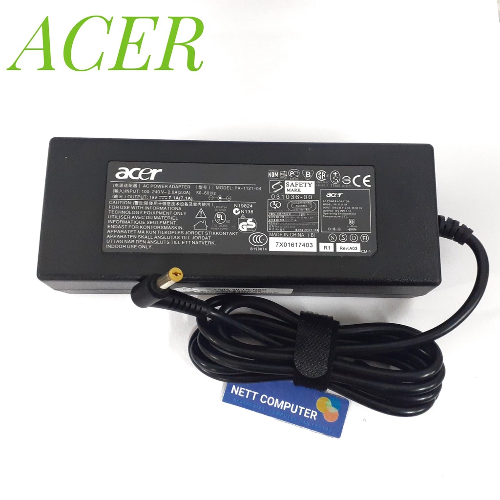 Chargeur AC Acer 135W 19V - Réf. KP.13503.007 - Pour Nitro - Occasion