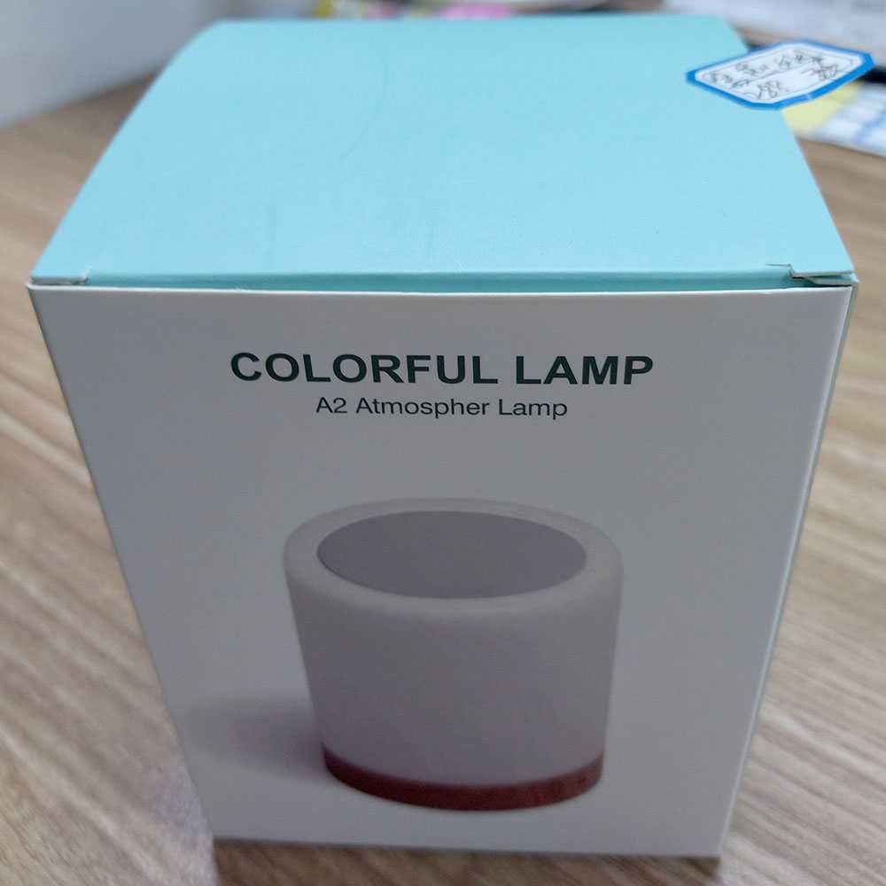 Lampu Tidur Touch Bedside LED Creative Colorful Night Light 3W - LYQ