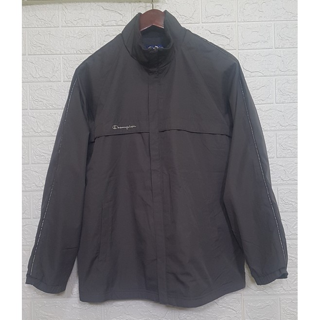 Champion Jaket Parasut Hoodie Preloved Second Cowo